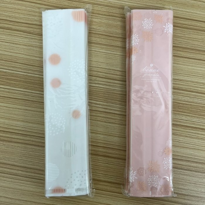 【嚴選SHOP】台灣製 蛋捲袋 100入 機封袋 蛋捲包裝 蛋捲外袋 長條餅乾袋 手指餅乾袋 蛋捲熱封袋【D210】-細節圖3