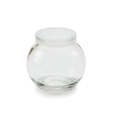【嚴選SHOP】附蓋 100cc 玻璃小球瓶 奶酪布丁杯 果醬瓶 布蕾杯 婚禮小物 蜂蜜瓶 玻璃瓶 圓球瓶【T054】