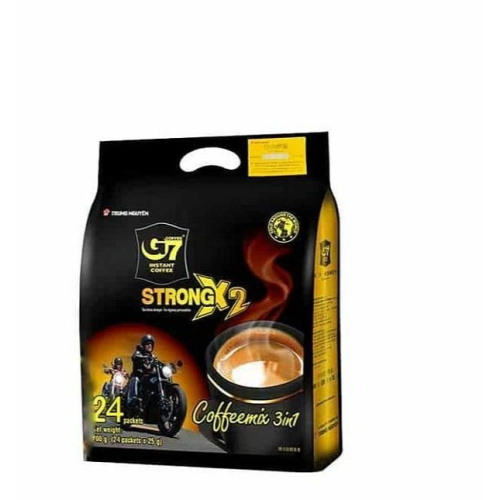 【嚴選SHOP】越南G7 三合一即溶濃醇咖啡600g(25g*24包/袋) G7咖啡 加強版的雙倍特濃咖啡【Z342】
