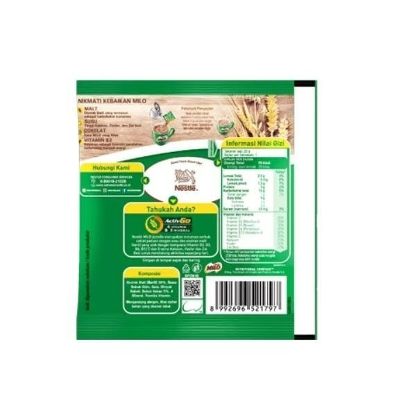 【嚴選SHOP】印尼Nestle Milo 雀巢 美祿巧克力粉 隨身包 22g 可可粉 沖泡飲【Z339】-細節圖2