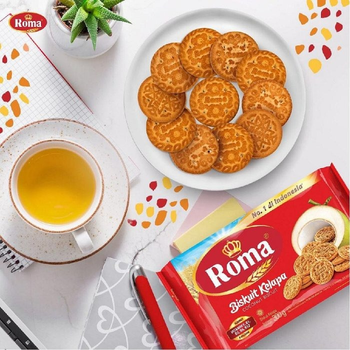 【嚴選SHOP】ROMA biscuit 羅馬餅乾 椰子餅乾 印尼餅乾 BISKUIT KELAPA 【Z338】-細節圖2