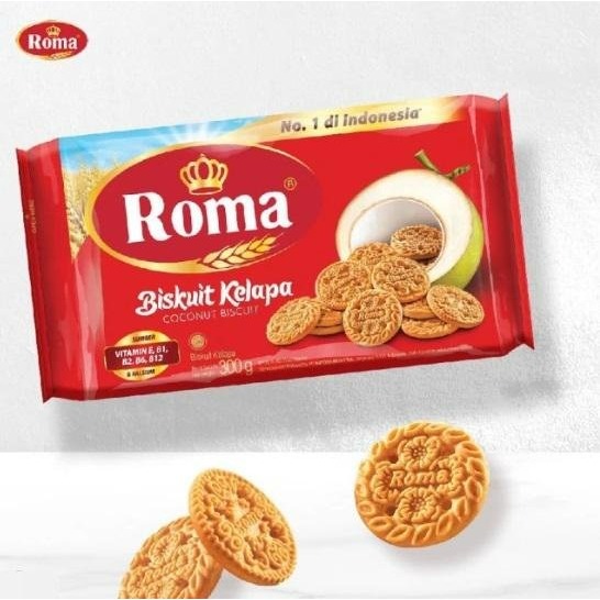 【嚴選SHOP】ROMA biscuit 羅馬餅乾 椰子餅乾 印尼餅乾 BISKUIT KELAPA 【Z338】-細節圖3