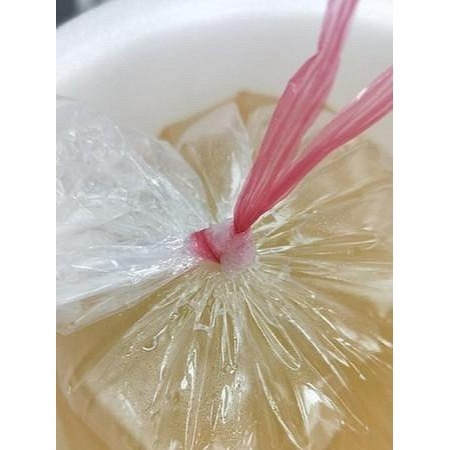 【嚴選SHOP】鑽石牌 束提圈 溜束 便當店束帶 邦提圈 塑膠繩 塑膠結 紅繩結 塑膠綁帶 束繩 束圈【K327】-細節圖2