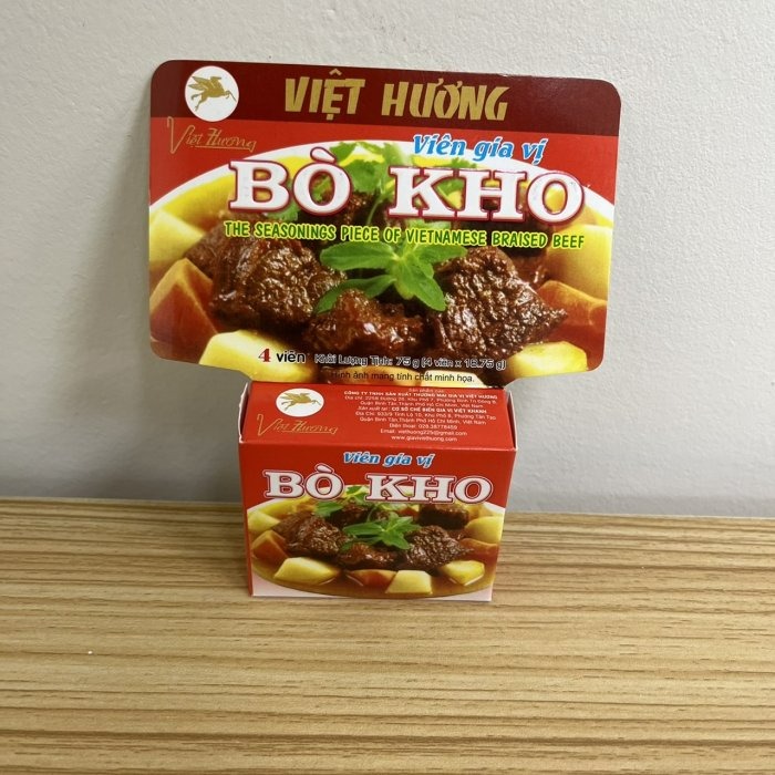 【嚴選SHOP】越南 VIET HUONG 湯塊 調味湯塊 牛肉河粉湯塊 越南湯塊 牛腩湯塊 蟹湯 海鮮湯塊【Z317】-細節圖8