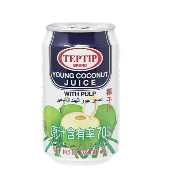 【嚴選SHOP】泰國 TEPTIP 椰子水 羅望子水 310ml 酸子汁 泰國進口椰子水 內含果肉 羅旺子汁【Z316】-細節圖2