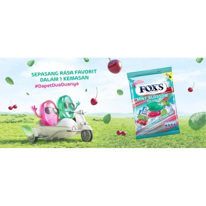 【嚴選SHOP】印尼 FOX＇s 水晶糖 Crystal Fruit Candy 綜合水果糖 薄荷櫻桃糖【Z315】糖果-細節圖3