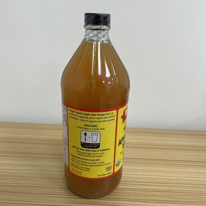 【嚴選SHOP】Bragg有機蘋果醋 bragg 大罐 946ml/瓶 無加糖 天然發酵 統一生機 蘋果醋【Z312】-細節圖8