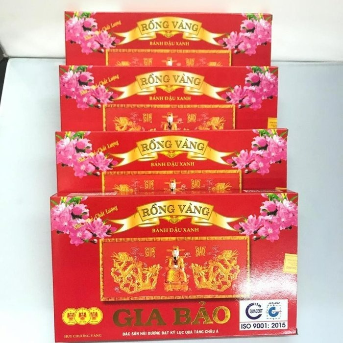 【嚴選SHOP】越南 家寶綠豆糕 240g GIA BAO 越南綠豆糕 2gx20份 綠豆糕 海陽特產【Z308】-細節圖2
