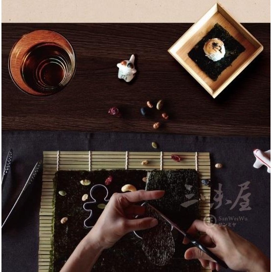 三味屋 全形燒海苔 50枚 ｜壽司海苔 特選 飯捲 海苔片 無調味燒海苔 營業用 湯用料理 日本料理【Z470】-細節圖4