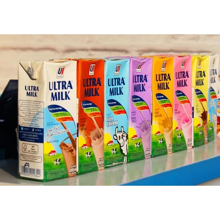 【嚴選SHOP】 印尼 Ultra Milk 保久調味乳 250ml Susu UHT 牛奶 鮮奶 全脂保久乳【Z56】-細節圖3