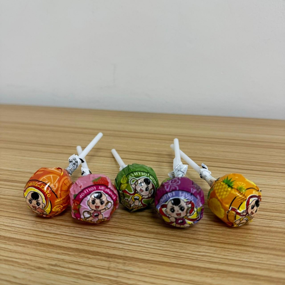 【嚴選SHOP】三太子棒棒糖 太子爺祝壽 太子爺棒棒糖 三太子棒棒糖 綜合水果棒棒糖 友賓棒棒糖 水果棒棒糖【Z544】-細節圖2