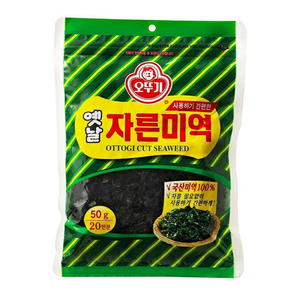 【嚴選SHOP】韓國不倒翁 海帶芽 50g 不倒翁 韓國 幼嫩海帶 海帶芽 涼拌海帶 海帶湯 味增湯 【Z539】-細節圖4