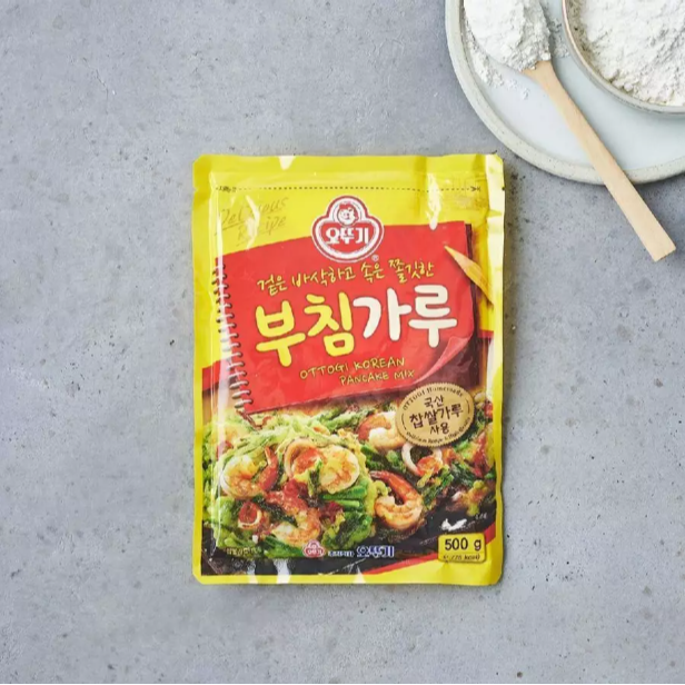 【嚴選SHOP】不倒翁OTTOGI 煎餅粉 500g/包 韓式海鮮煎餅粉 酥脆粉 奧多吉 韓國煎餅粉【Z529】-細節圖3