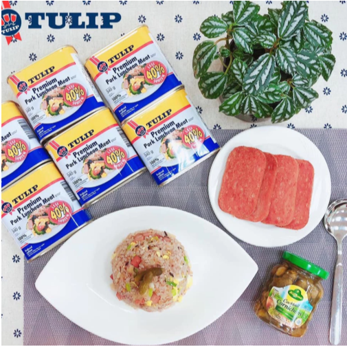 【嚴選SHOP】丹麥 TULIP 午餐肉罐頭 火腿餐肉 火腿罐頭 火腿午餐肉 部隊鍋經典午餐肉罐頭【Z519】-細節圖2