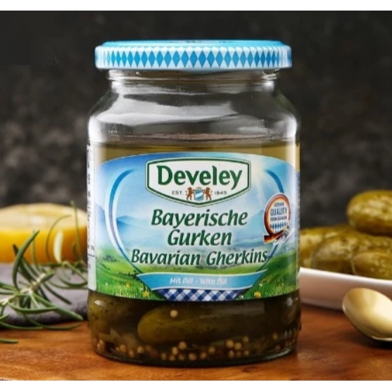 【嚴選SHOP】Develey 德國酸菜 德國脆黃瓜 德國幼條瓜 黛維莉 醃黃瓜 酸黃瓜 台灣總代理【Z498】醬菜-細節圖4