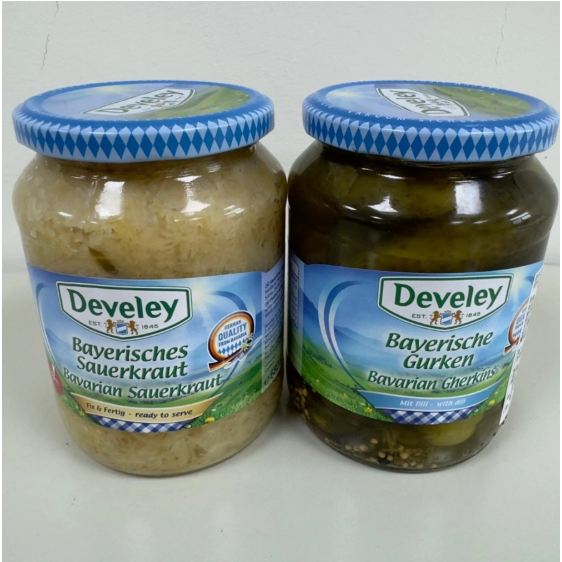 【嚴選SHOP】Develey 德國酸菜 德國脆黃瓜 德國幼條瓜 黛維莉 醃黃瓜 酸黃瓜 台灣總代理【Z498】醬菜-細節圖6