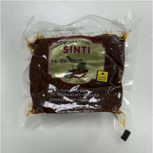 【嚴選SHOP】SINTI 印尼 花生醬 KARANG pecel SARI PEDAS料理用 【Z491】調味醬-細節圖2