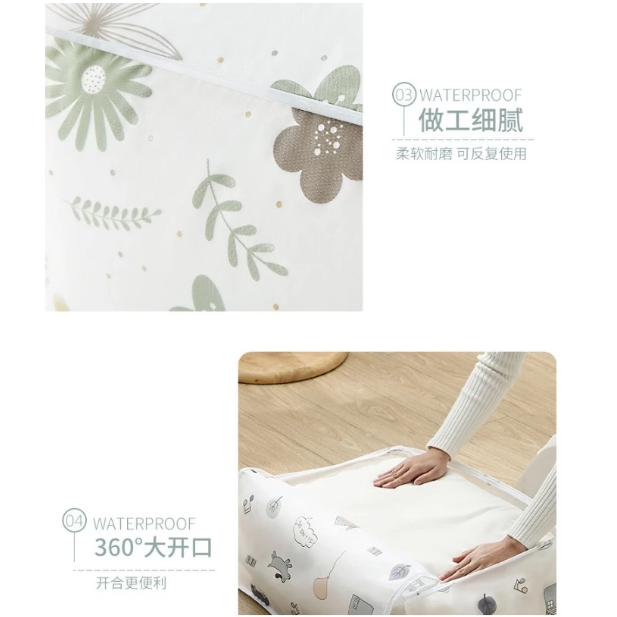 【嚴選SHOP】棉被袋 棉被收納袋 收納袋 被子防塵袋 衣物收納袋 被子整理袋 儲物袋 被子防塵袋 衣物袋【K394】-細節圖6