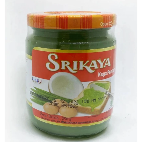 【嚴選SHOP】MARIZA SRIKAYA 印尼 香蘭抹醬 椰奶抹醬 抹醬咖椰醬 咖椰吐司 PANDAN【Z473】-細節圖4