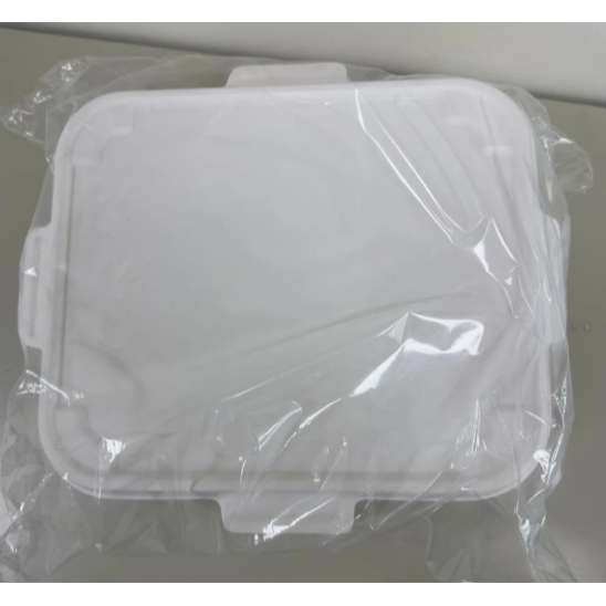 【嚴選SHOP】1入含蓋日式四格植纖餐盒 1380ML 植纖分格餐盤 環保餐盒 一次性餐盤 可降解外帶餐盒【C177】-細節圖3