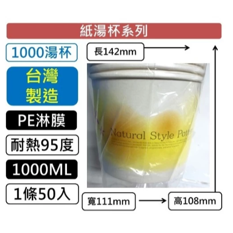 【嚴選SHOP】公版紙湯杯 50入 外帶碗 紙湯碗 紙湯杯免洗碗烤肉紙碗 免洗餐具 營業紙碗 免洗碗 湯碗【K364】-細節圖9