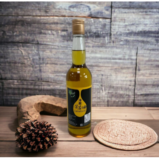 【嚴選SHOP】喬伊農場草嶺100%冷壓苦茶油 山茶油 茶花籽油 600ml 苦茶油 冷壓初榨第一道苦茶油【Z408】-細節圖2