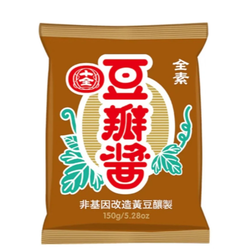 【嚴選SHOP】十全味噌原味 140g豆瓣醬 甜麵醬 全素 150克 十全豆瓣醬 十全甜麵醬【Z703】非基改黃豆釀製-細節圖2