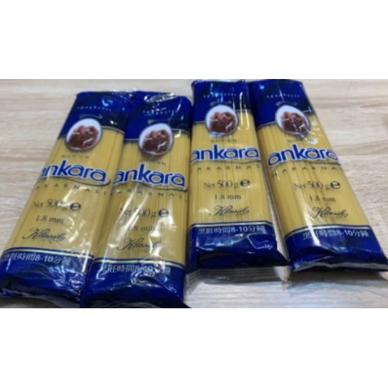 【嚴選SHOP】Ankara安卡蘿 義大利麵 義大利直麵 1.8mm 500g 土耳其 杜蘭小麥 素食麵條【Z107】-細節圖4