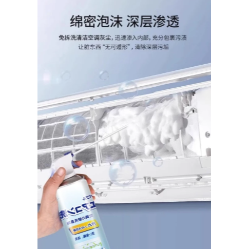 【嚴選SHOP】空調清洗劑免水洗冷氣清洗劑冷氣清潔 洗冷氣 空調清洗 空調清潔冷氣保養 冷氣沖洗 冷氣除臭【K448】-細節圖4