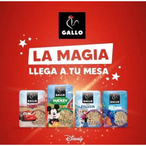 【嚴選SHOP】Gallo公雞牌迪士尼100週年造型義大利麵 (米奇米老鼠/汽車總動員/冰雪奇緣/蜘蛛人)【Z774】-細節圖2