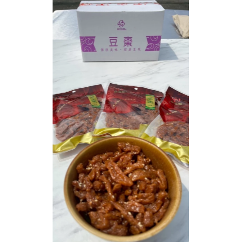 【嚴選SHOP】新延香豆棗200g紅豆絲140g 純素銀髮族最愛清粥小菜/飯糰/便當/飯店早餐/零食/豆枝【Z772】-細節圖5