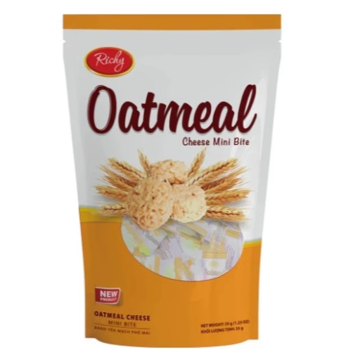 【嚴選SHOP】Richy迷你一口燕麥酥瑞奇一口酥 奶素 燕麥酥 一口燕麥 一口酥 單顆單包裝 燕麥餅乾【Z734】-細節圖3