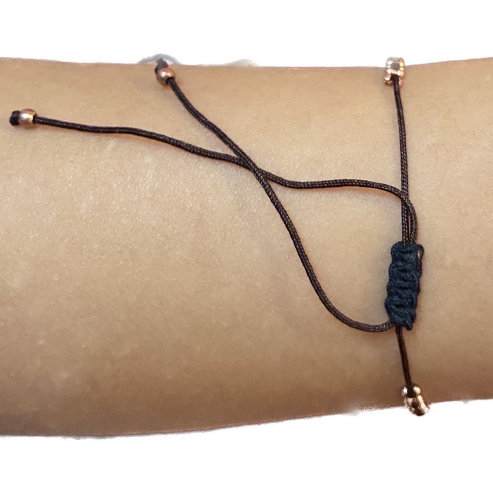 《現貨日本帶回》日本DAISO Anti Static Bracelet No.1467防靜電手環 咖啡色 黑色-細節圖6