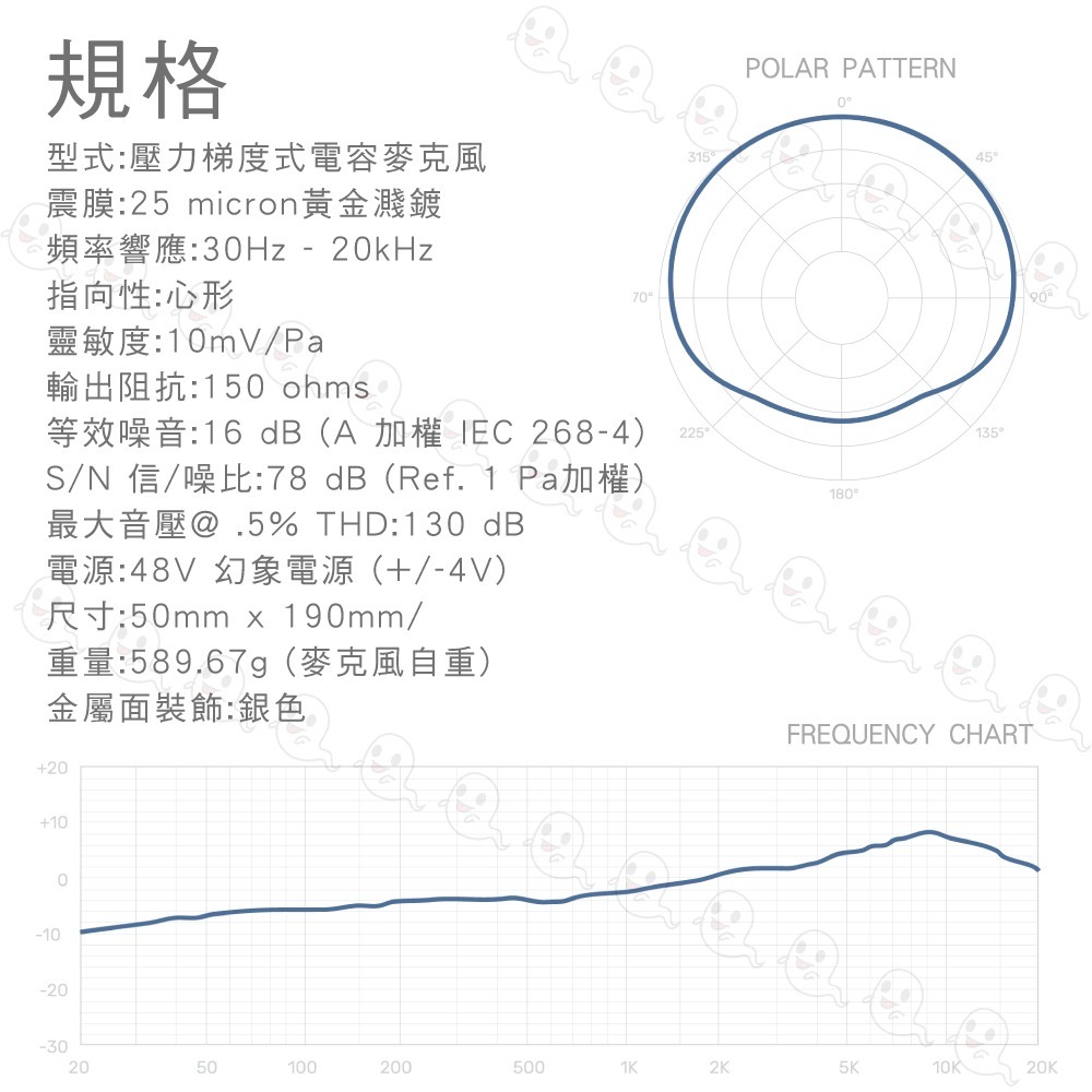 【魔音傳腦】MXL 2006 大震膜 電容式 麥克風 附防震架 吉他 樂器 人聲 收音 錄音 公司貨-細節圖5