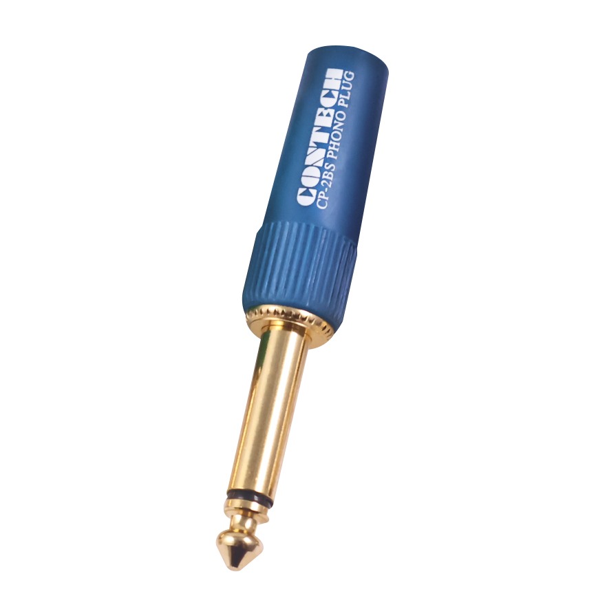 【魔音傳腦】CONTECH 導線頭 6.3mm TS 公插頭金PIN 單音直頭 6.3插頭 音源插頭 插頭-規格圖5