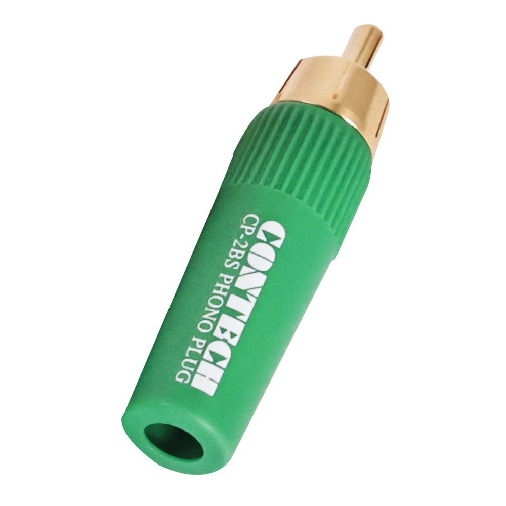 【魔音傳腦】 CONTECH 鍍金 蓮花RCA 端子 接頭 插頭 音訊信號線蓮花接頭 音源轉接頭-規格圖4