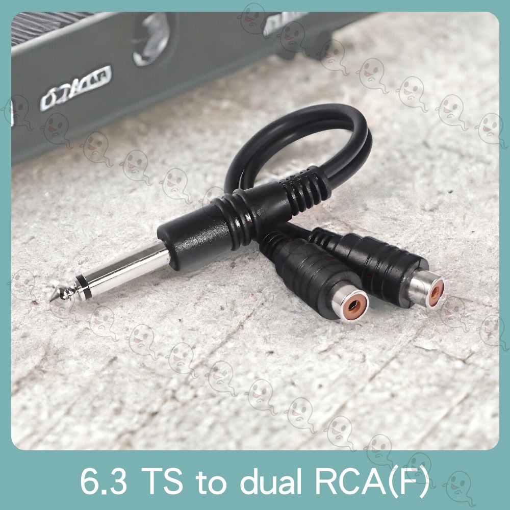 【魔音傳腦】台製 Stander Y-PR-10 RCA 梅花 公頭 RCA 母頭 音源訊號線 分接線 Y線 Y型線-細節圖2