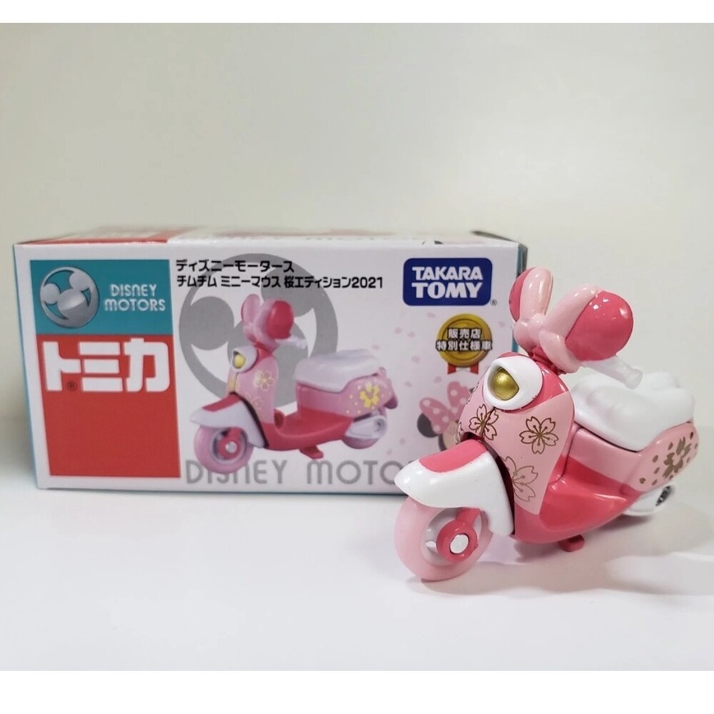 DM特仕車-♥米妮櫻花摩托車(日小7限定