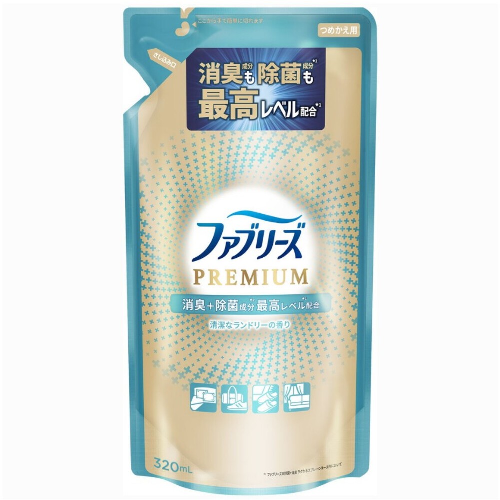 出清中 PG 日本 風倍清 Febreze 速乾 PREMIUM 織物 布製品 除菌 消臭 噴霧 370ml-規格圖10
