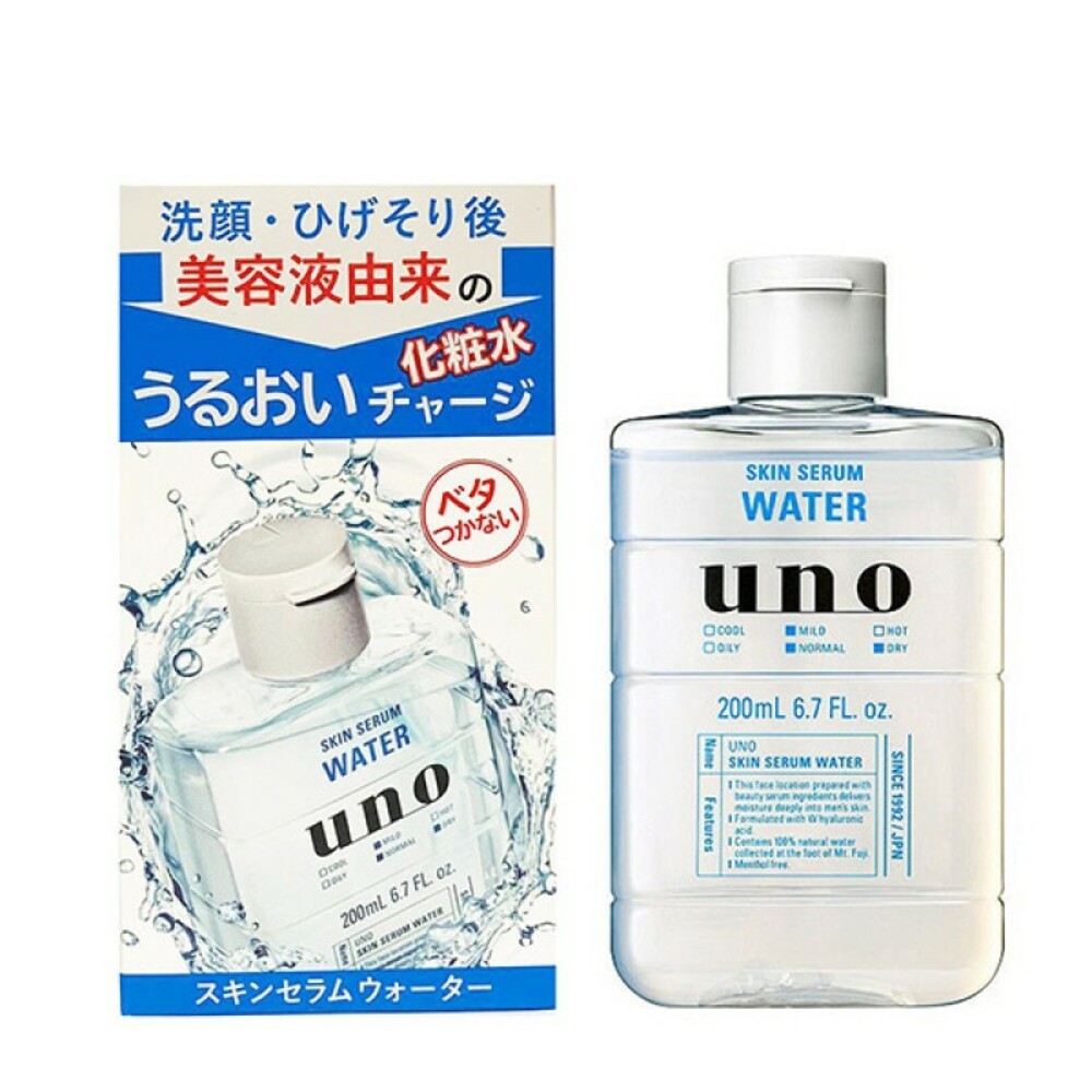 日本境內 資生堂 UNO 俐落至上 機能水 角質浸透 化妝水 保濕 控油 敏感 刮鬍後保濕 精華液 爽膚水-規格圖5