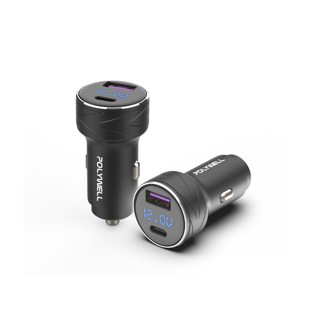 USB+Type-C 車用充電器27W