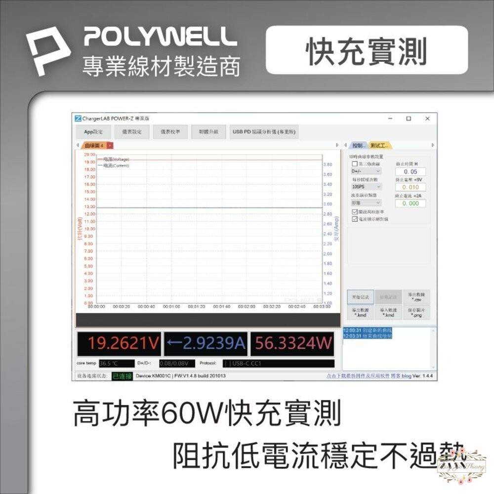 ζั͡✿百玖香✿POLYWELL USB3.1 Type-C 3A 0.5~3米 高速傳輸充電線 5Gbps 60W 寶-細節圖5