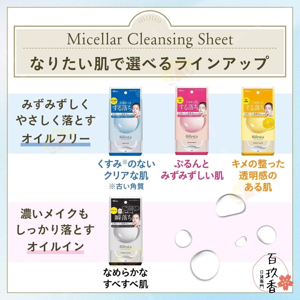 年度優惠中 Bifesta 卸妝棉 卸妝水 碧菲絲特 卸妝濕巾 卸妝巾 眼唇卸妝 溫和 毛孔 補充包-細節圖7