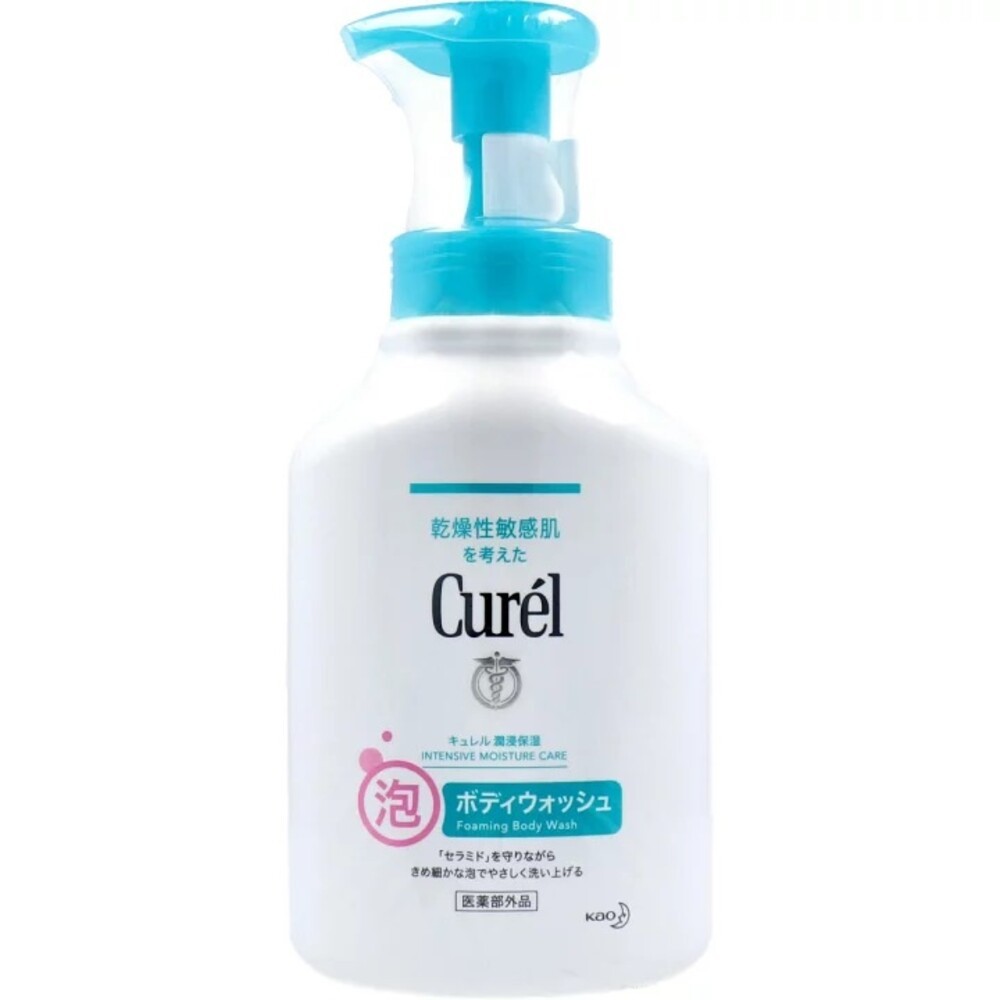 珂潤 Curel 潤浸保濕低敏 沐浴慕斯 沐浴露 沐浴泡泡 弱酸性 沐浴乳 敏感性肌膚適用-規格圖9