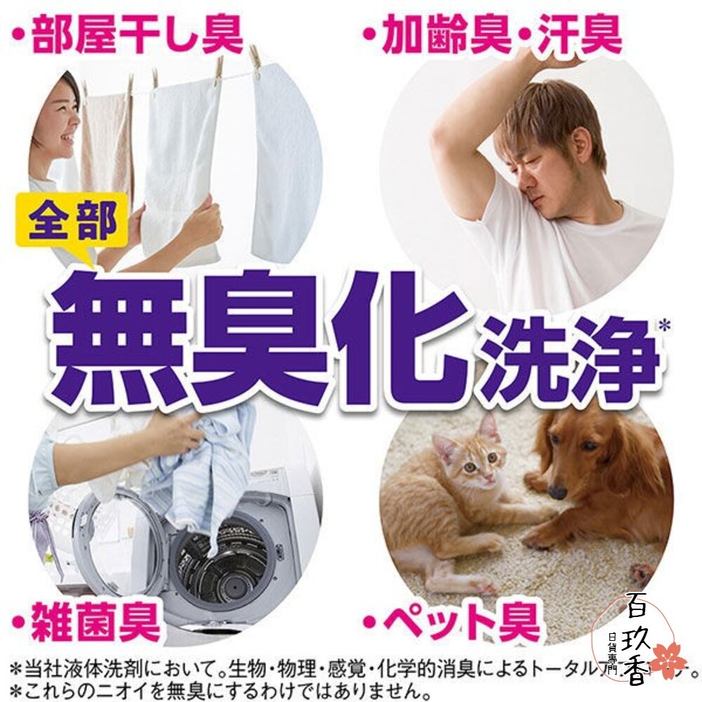 日本境內 獅王 LION NANOX ONE 濃縮洗衣精 奈米樂 無臭化 酵素 除臭-細節圖4
