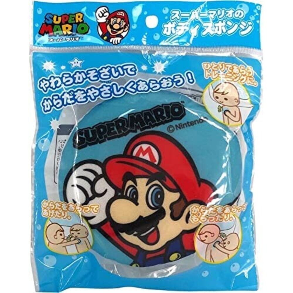 日本 任天堂 瑪利歐 SUPER MARIO 兒童 洗澡海綿 沐浴海綿 搓澡 Nintendo 耀西-規格圖9