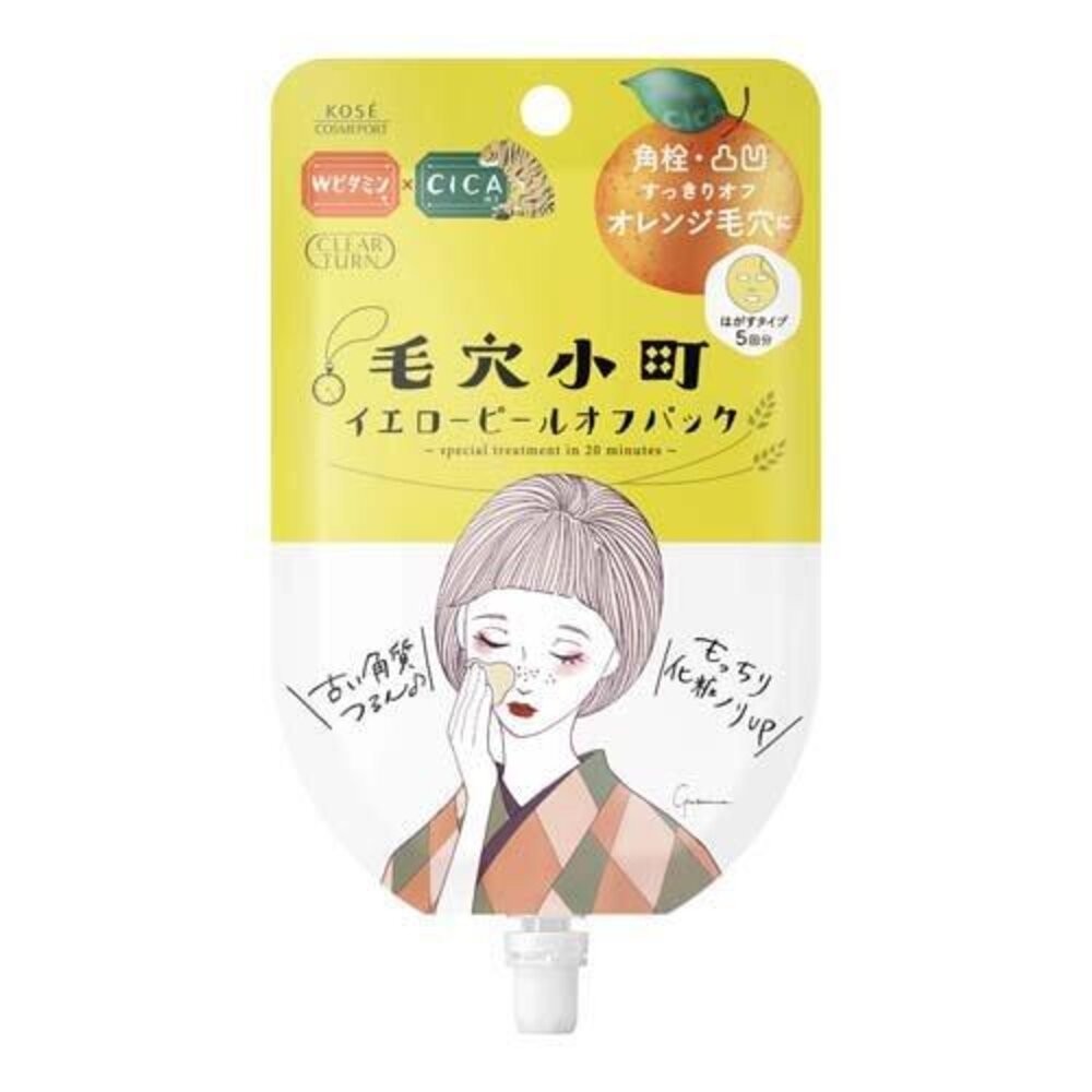 晨間面膜新上架 日本境內 KOSE 高絲 光映透 8分鐘 插畫風 面膜 去角質 毛孔 毛穴小町 源治 爆彈 保濕-規格圖11