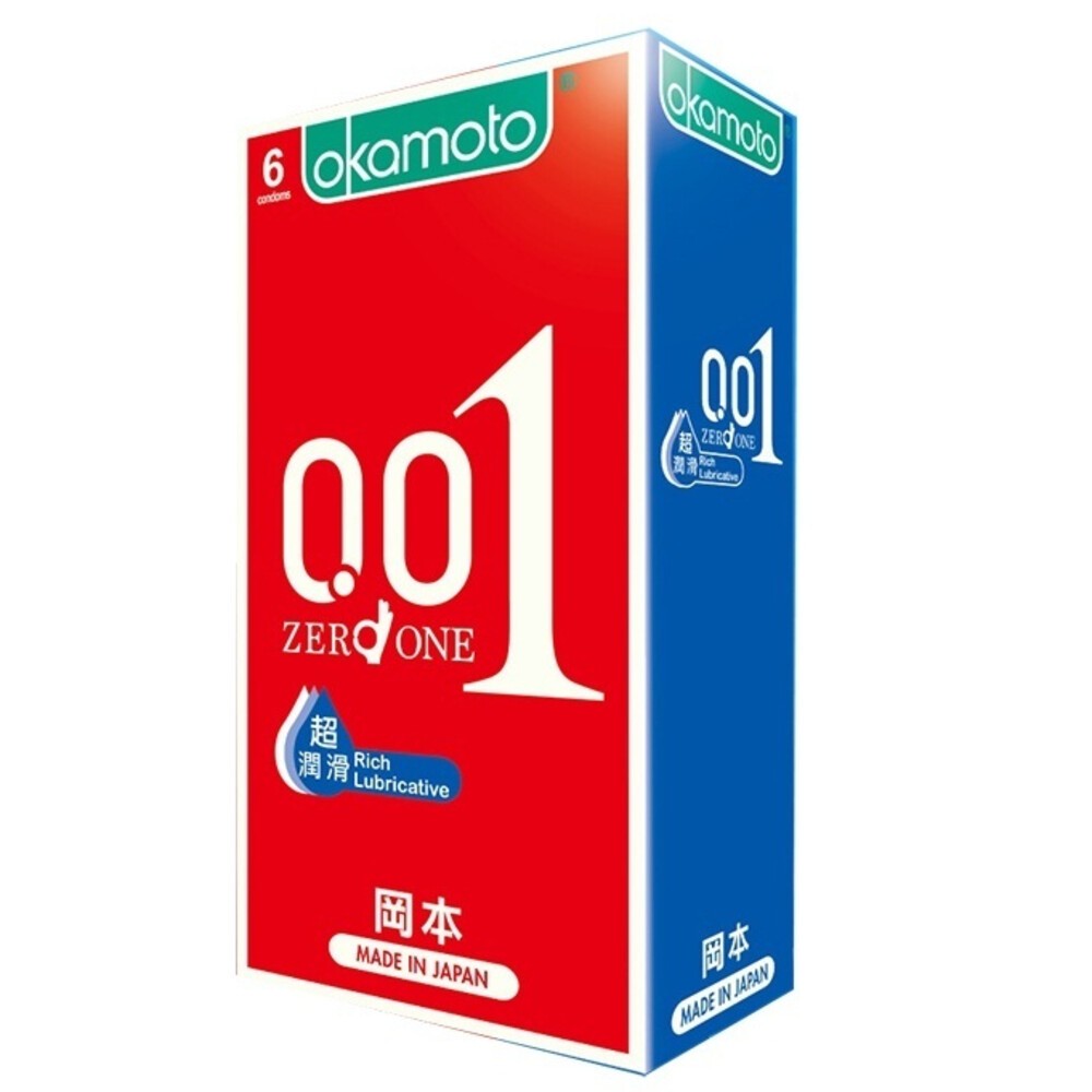下單就送潤滑液20ml@日本 岡本 Okamoto 保險套 001 002 003 衛生套 輕薄-規格圖1