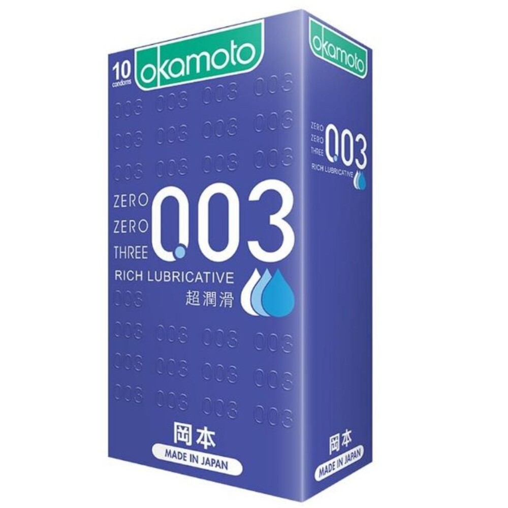 下單就送潤滑液20ml@日本 岡本 Okamoto 保險套 001 002 003 衛生套 輕薄-規格圖11