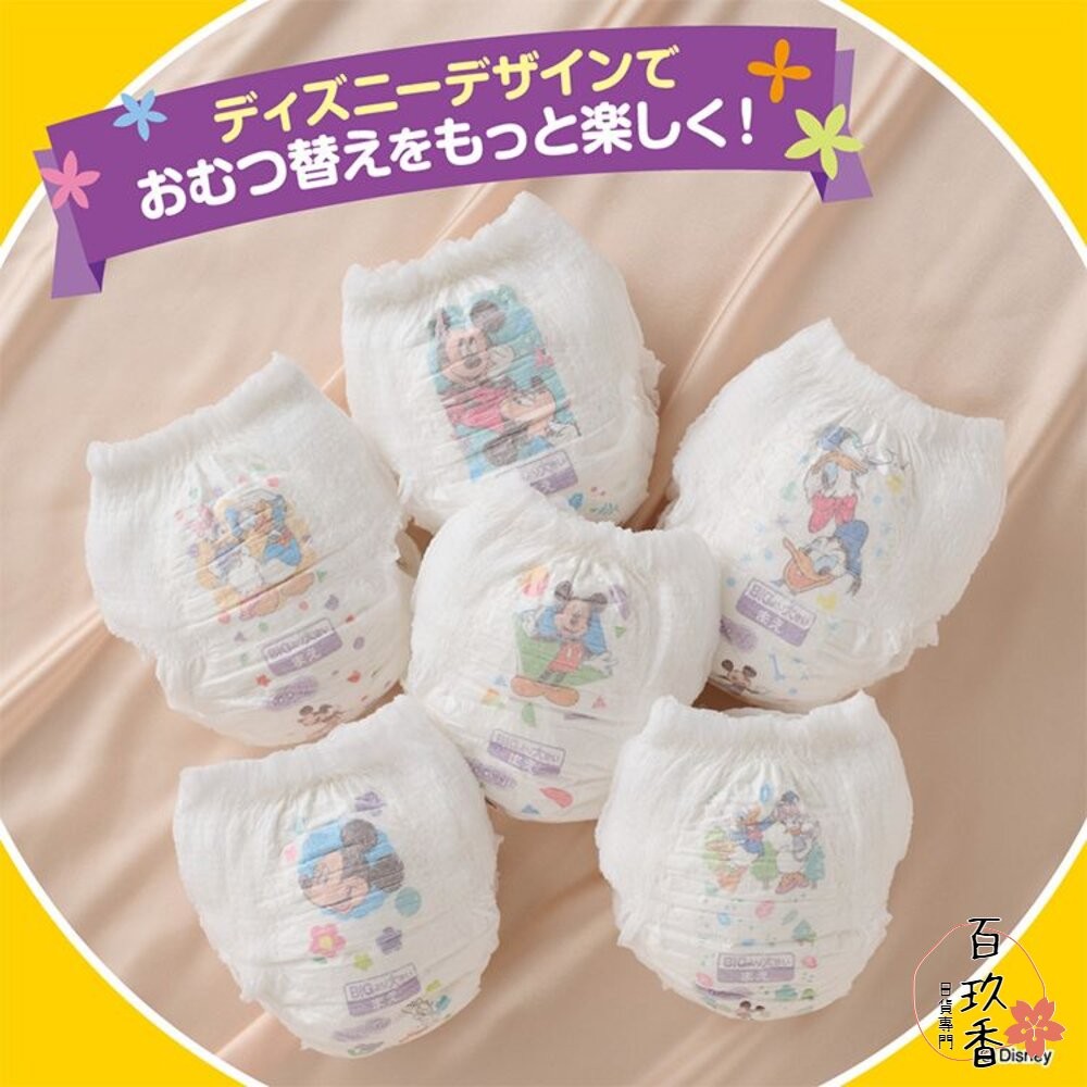 敏感肌迪士尼🔆日本境內 大王 黏貼 褲型 尿布 紙尿布 紙尿褲 拉拉褲 GOON-細節圖6